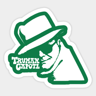 Truman Capote Tribute Tee - Celebrating Literary Masterpieces Sticker